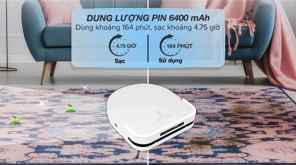 Robot hút bụi lau nhà Ecovacs Deebot X5 PRO OMNI