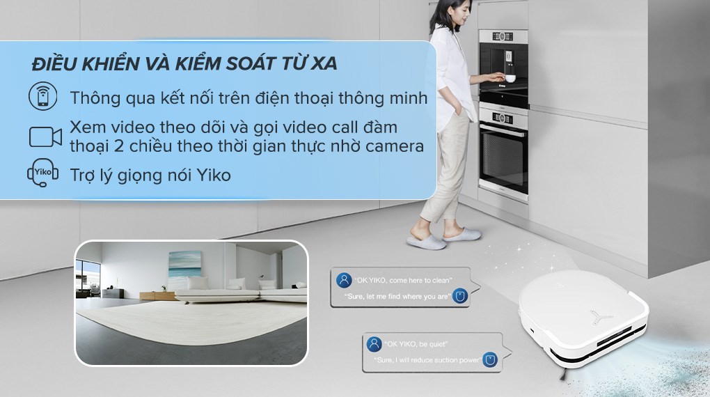 Robot hút bụi lau nhà Ecovacs Deebot X5 PRO OMNI