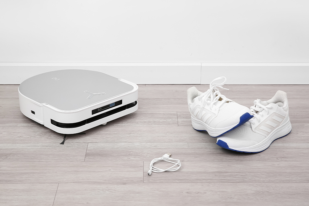 Robot hút bụi lau nhà Ecovacs Deebot X5 PRO OMNI Màu Trắng