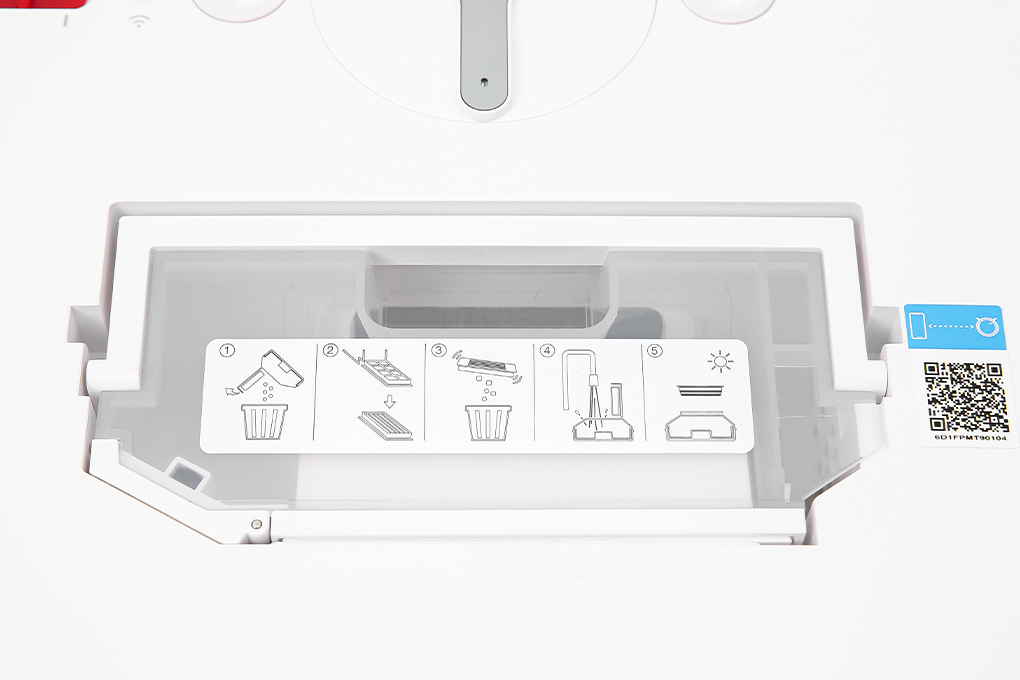 Robot hút bụi lau nhà Ecovacs Deebot X5 PRO OMNI Màu Trắng