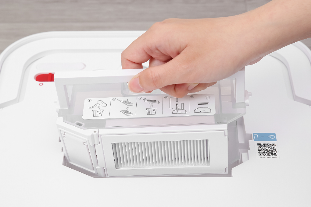 Robot hút bụi lau nhà Ecovacs Deebot X5 PRO OMNI Màu Trắng