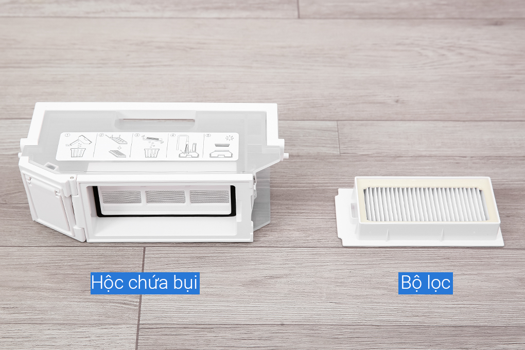 Robot hút bụi lau nhà Ecovacs Deebot X5 PRO OMNI Màu Trắng