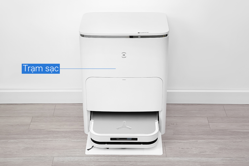 Robot hút bụi lau nhà Ecovacs Deebot X5 PRO OMNI Màu Trắng