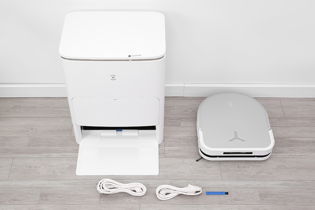 Robot hút bụi lau nhà Ecovacs Deebot X5 PRO OMNI Màu Trắng