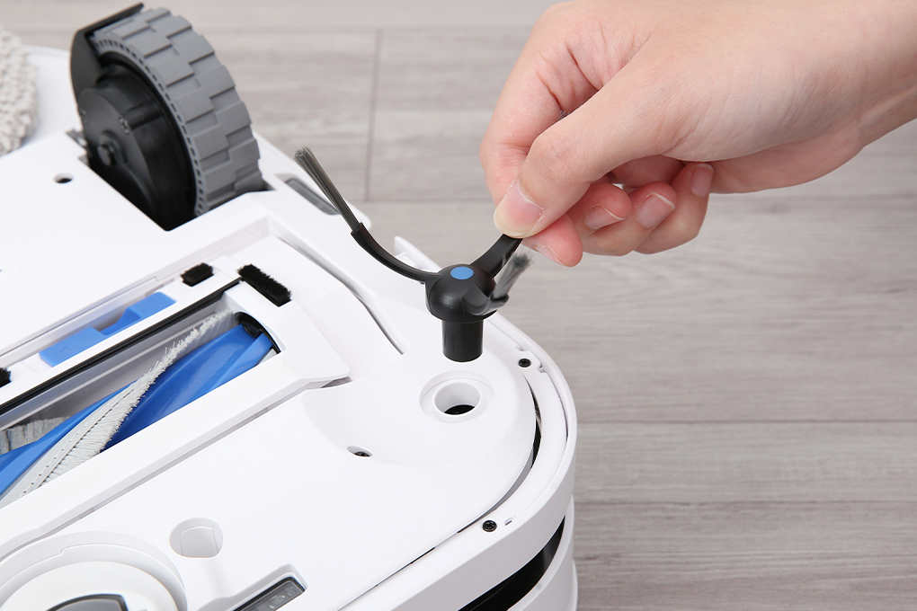 Robot hút bụi lau nhà Ecovacs Deebot X5 PRO OMNI Màu Trắng