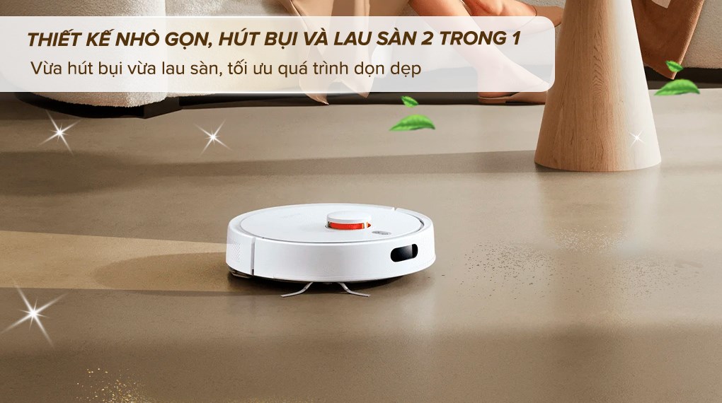 Robot hút bụi lau nhà Xiaomi Vacuum S20