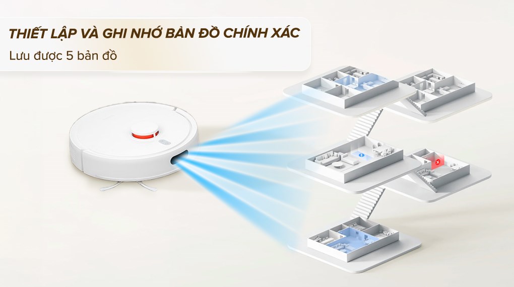Robot hút bụi lau nhà Xiaomi Vacuum S20