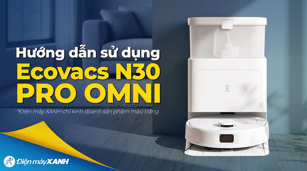 Robot hút bụi lau nhà Ecovacs Deebot N30 PRO OMNI