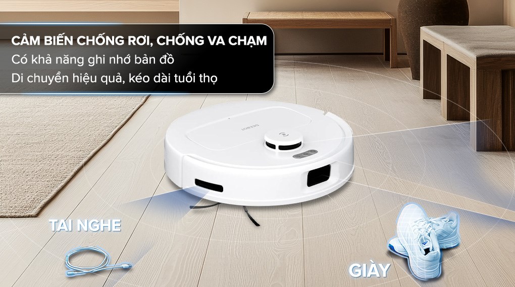 Robot hút bụi lau nhà Ecovacs N30 PRO OMNI