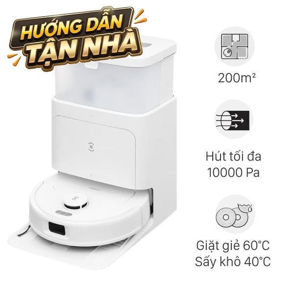 Robot hút bụi lau nhà Ecovacs Deebot N30 PRO OMNI