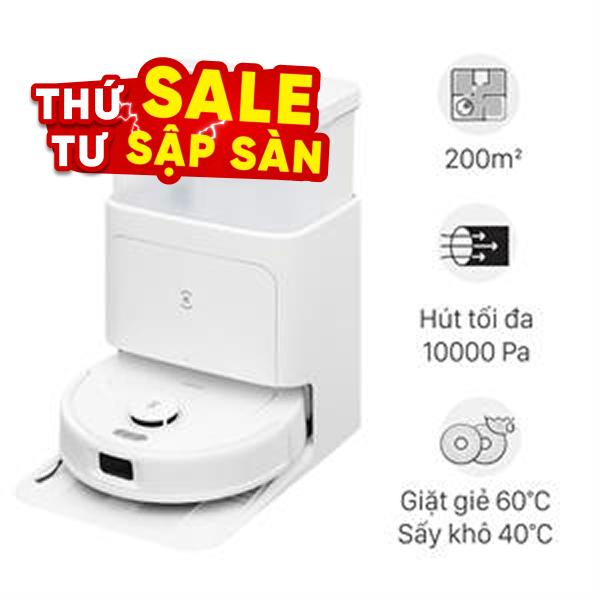 Robot hút bụi lau nhà Ecovacs N30 PRO OMNI