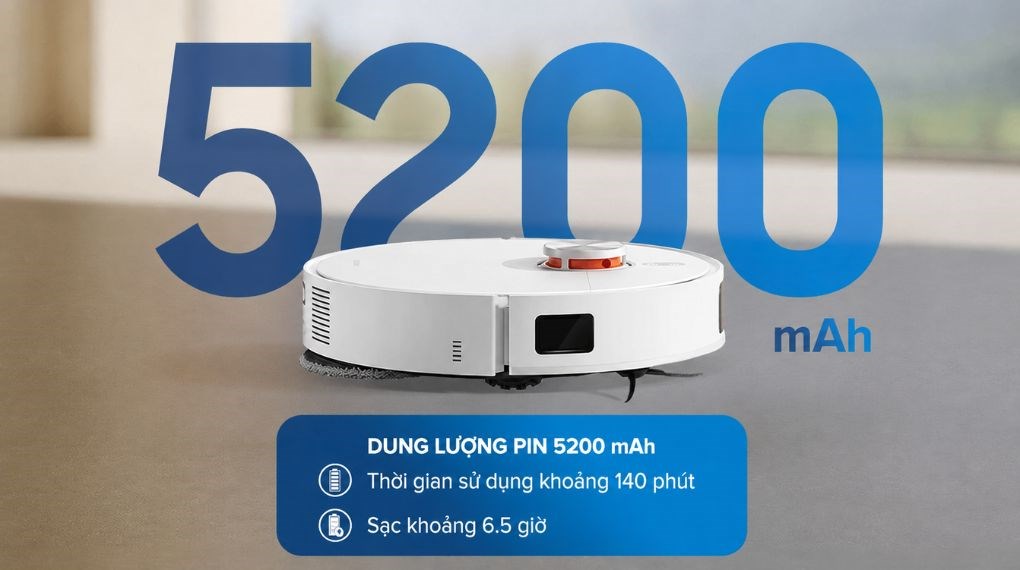 Robot hút bụi lau nhà Xiaomi X20 Pro