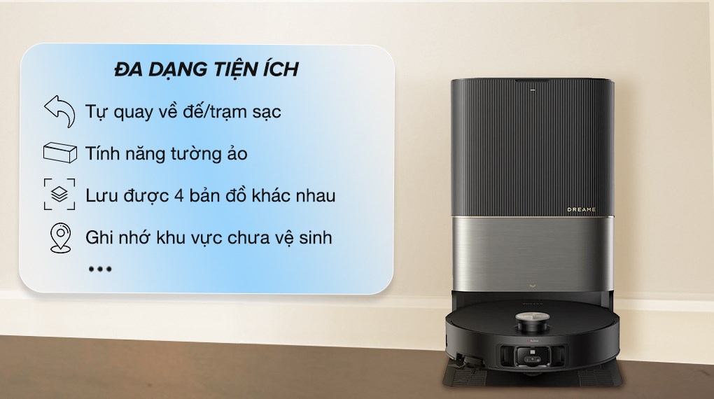 Robot hút bụi lau nhà Dreame X50 Ultra