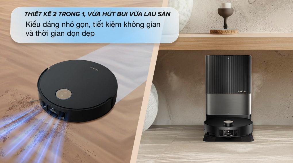 Robot hút bụi lau nhà Dreame X50 Ultra