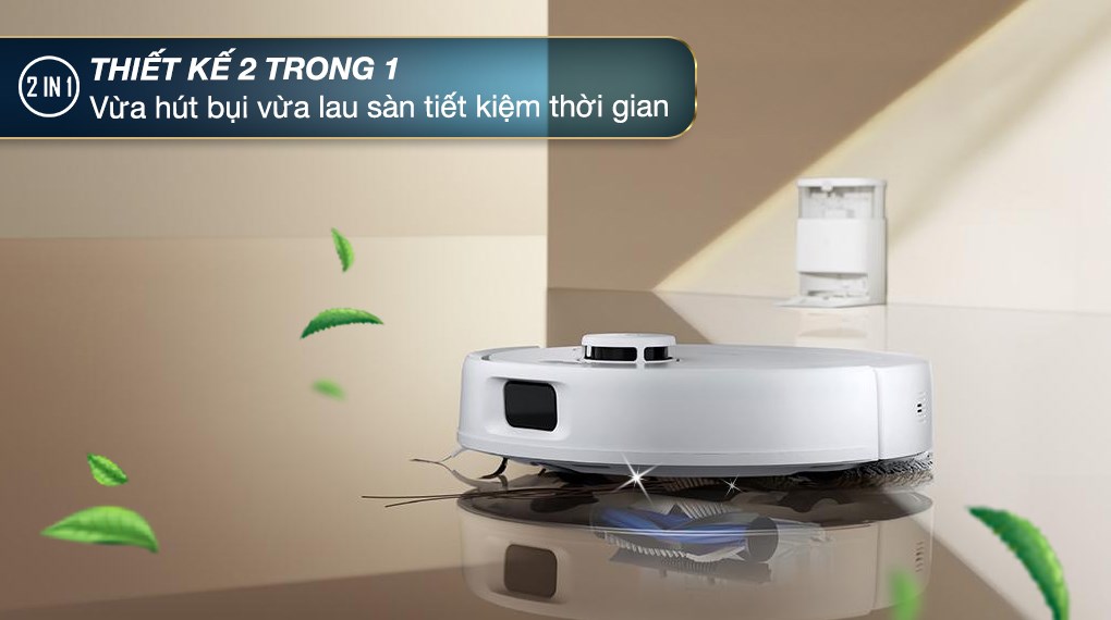 Robot hút bụi lau nhà Ecovacs Deebot T50 OMNI