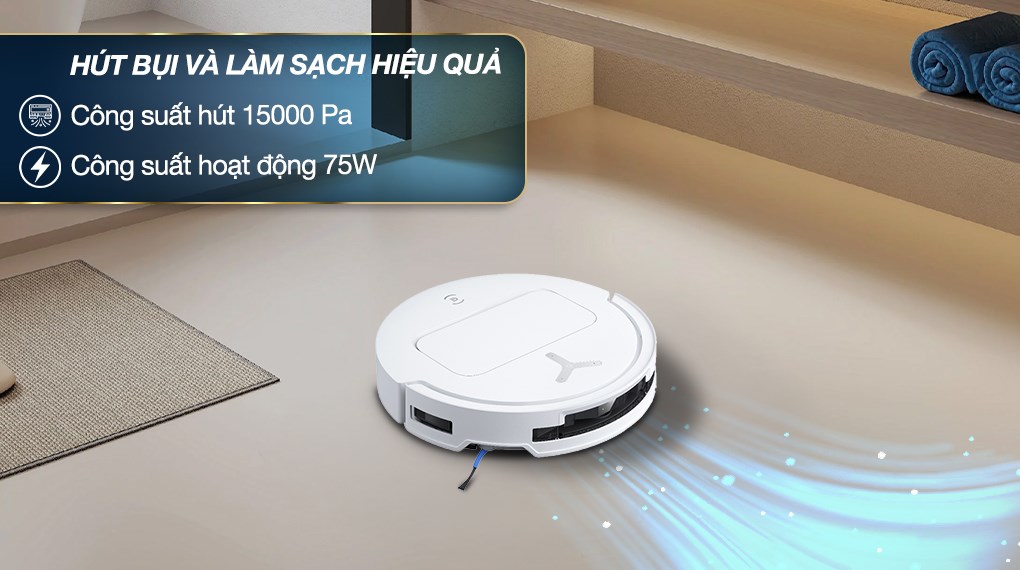 Robot hút bụi lau nhà Ecovacs Deebot T50 OMNI