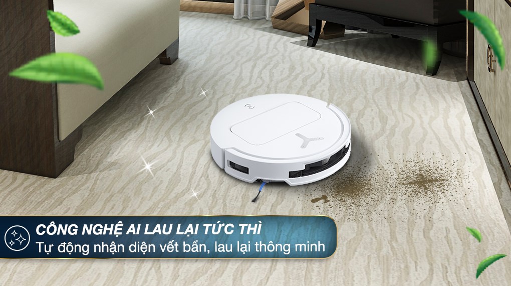 Robot hút bụi lau nhà Ecovacs Deebot T50 OMNI