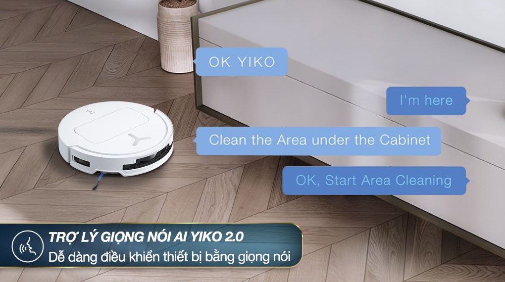 Robot hút bụi lau nhà Ecovacs Deebot T50 OMNI
