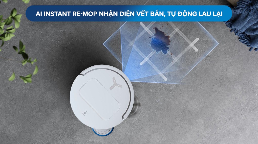 Robot hút bụi lau nhà Ecovacs Deebot T50 Pro OMNI - Trắng