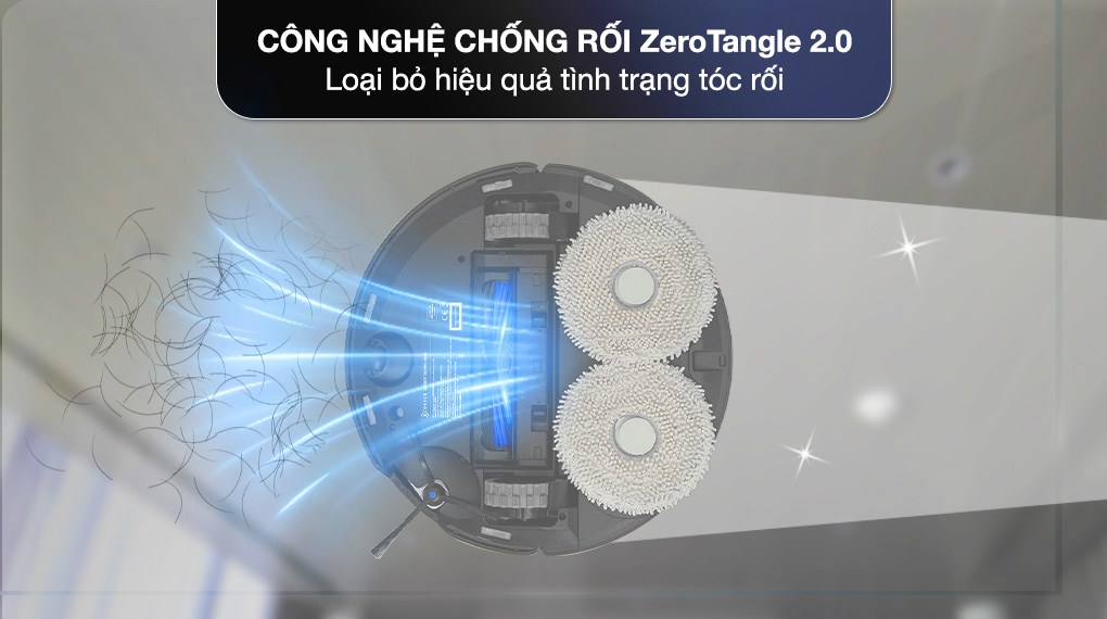 Robot hút bụi lau nhà Ecovacs Deebot T50 Pro OMNI - Đen