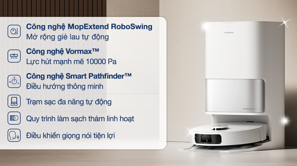 Robot hút bụi lau nhà Dreame L10S Ultra Gen 2.0