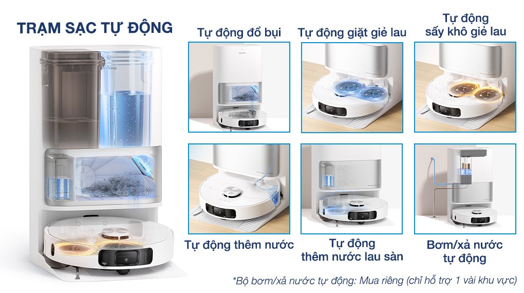 Robot hút bụi lau nhà Dreame L10S Ultra Gen 2.0