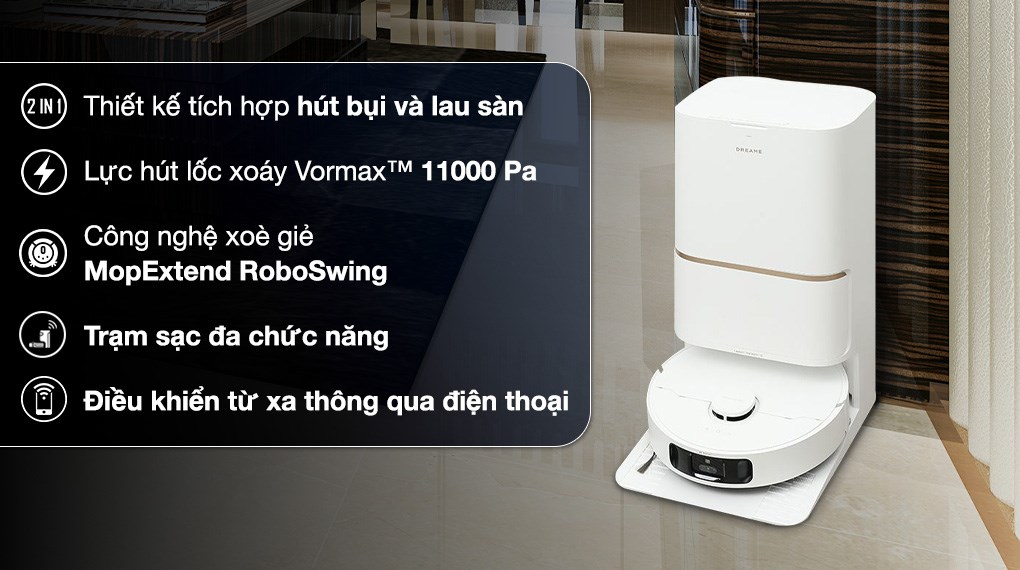 Robot hút bụi lau nhà Dreame L30S Ultra