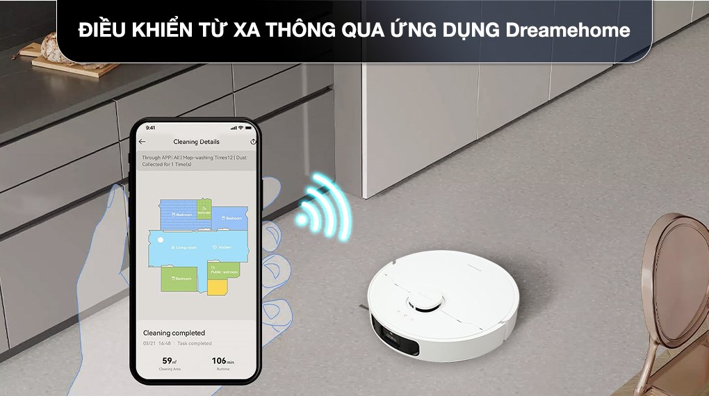 Robot hút bụi lau nhà Dreame L30S Ultra