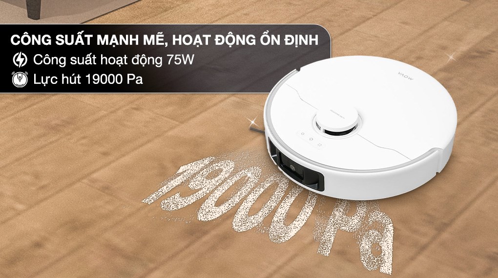 Robot hút bụi lau nhà Mova P50 Ultra