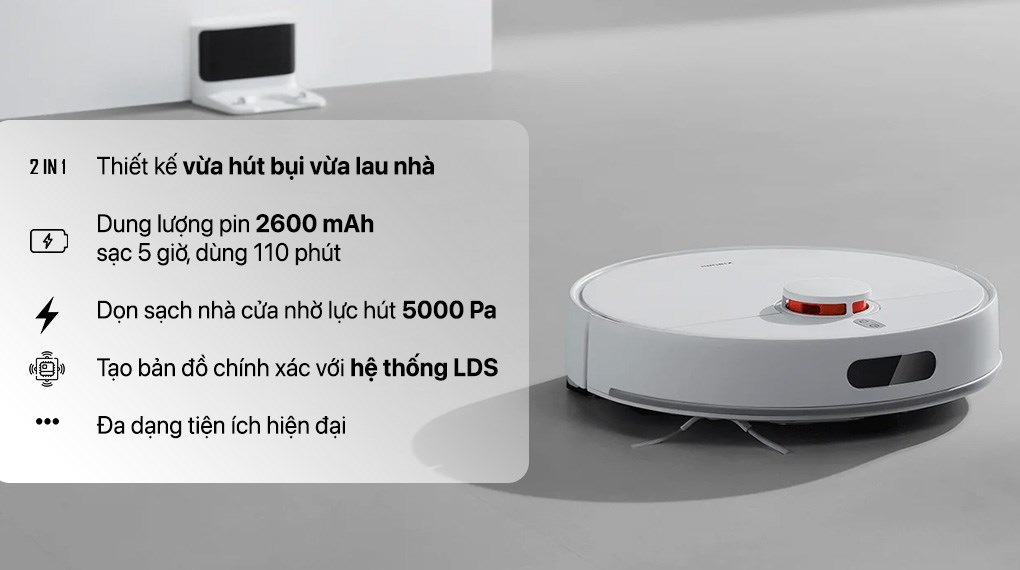 Robot hút bụi lau nhà Xiaomi S40C