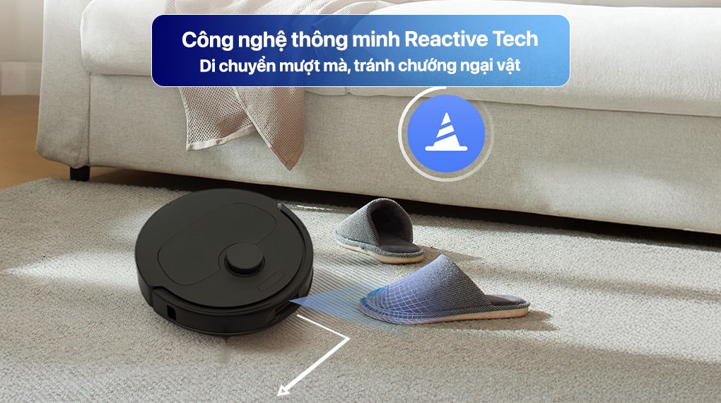 Robot hút bụi lau nhà Roborock QR 798 - Đen