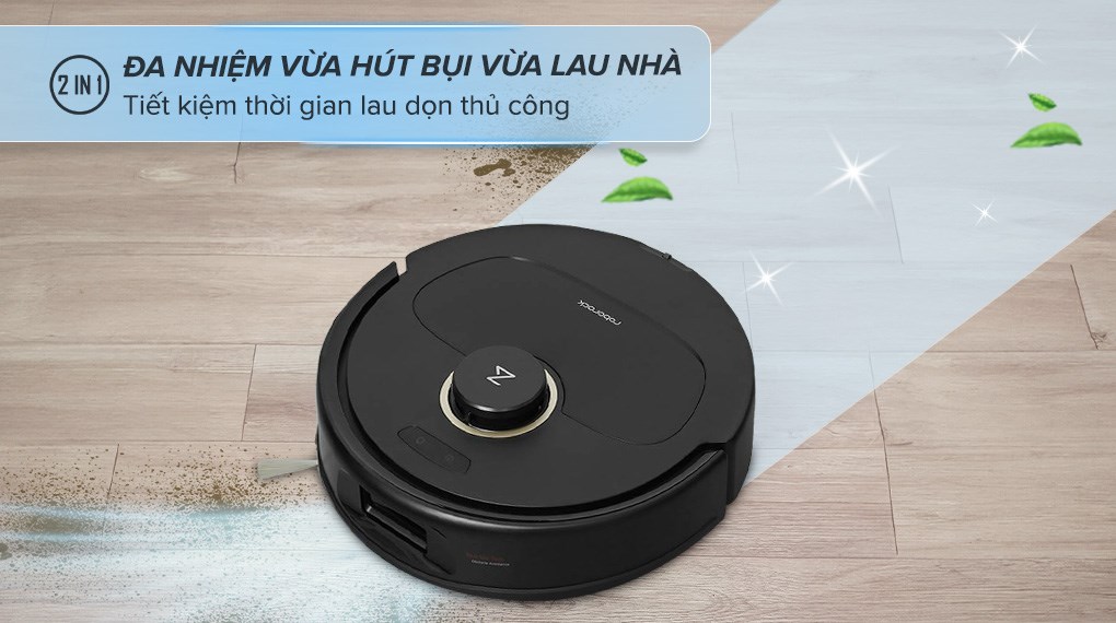 Robot hút bụi lau nhà Roborock Q Revo 5AE - Đen