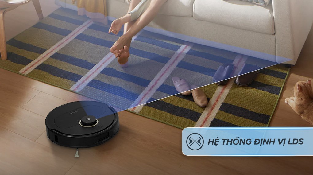 Robot hút bụi lau nhà Roborock Q Revo 5AE - Đen