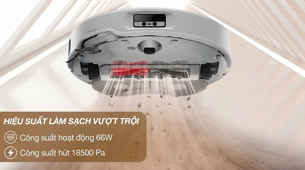 Robot hút bụi lau nhà Roborock Q Revo 5V1 - Trắng
