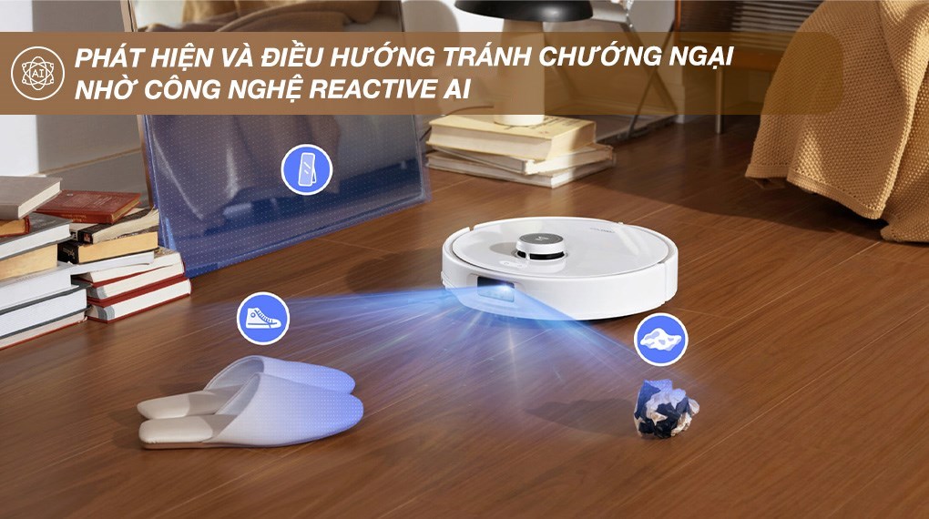 Robot hút bụi lau nhà Roborock Q Revo 5V1 - Trắng