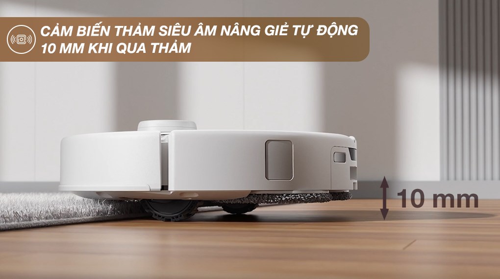 Robot hút bụi lau nhà Roborock Q Revo 5V1 - Trắng