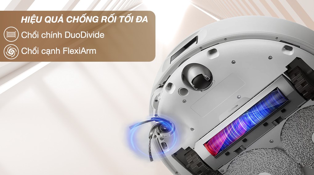 Robot hút bụi lau nhà Roborock Q Revo 5V1 - Trắng