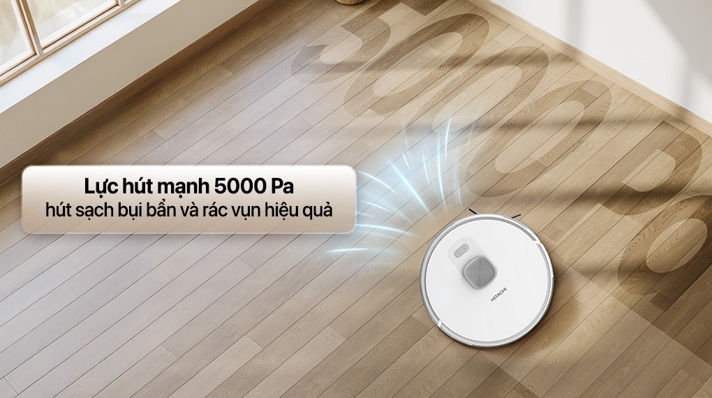 Robot hút bụi lau nhà Hitachi RV-X20P
