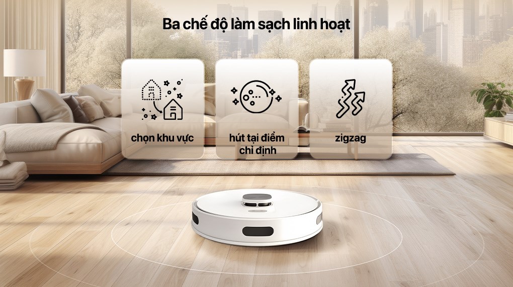 Robot hút bụi lau nhà Hitachi RV-X20P