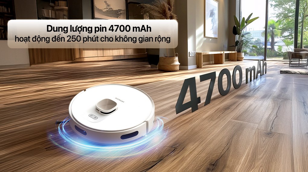 Robot hút bụi lau nhà Hitachi RV-X20P