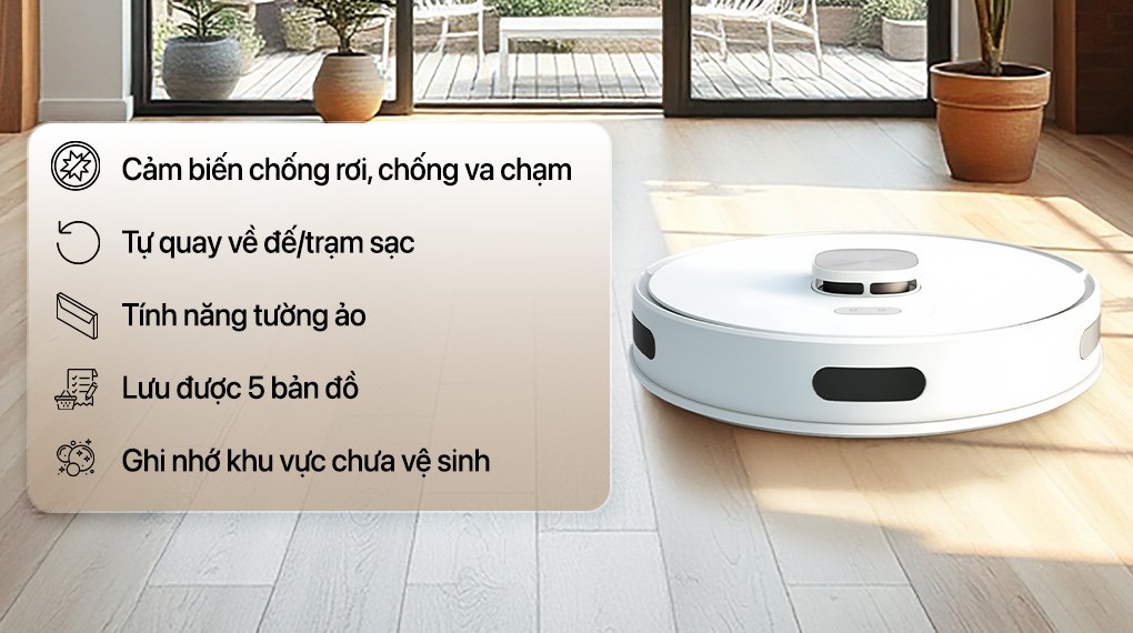 Robot hút bụi lau nhà Hitachi RV-X20P