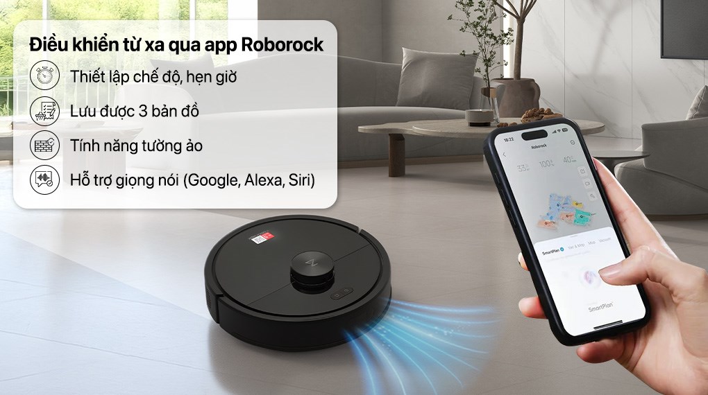 Robot hút bụi lau nhà Roborock Q7 TF