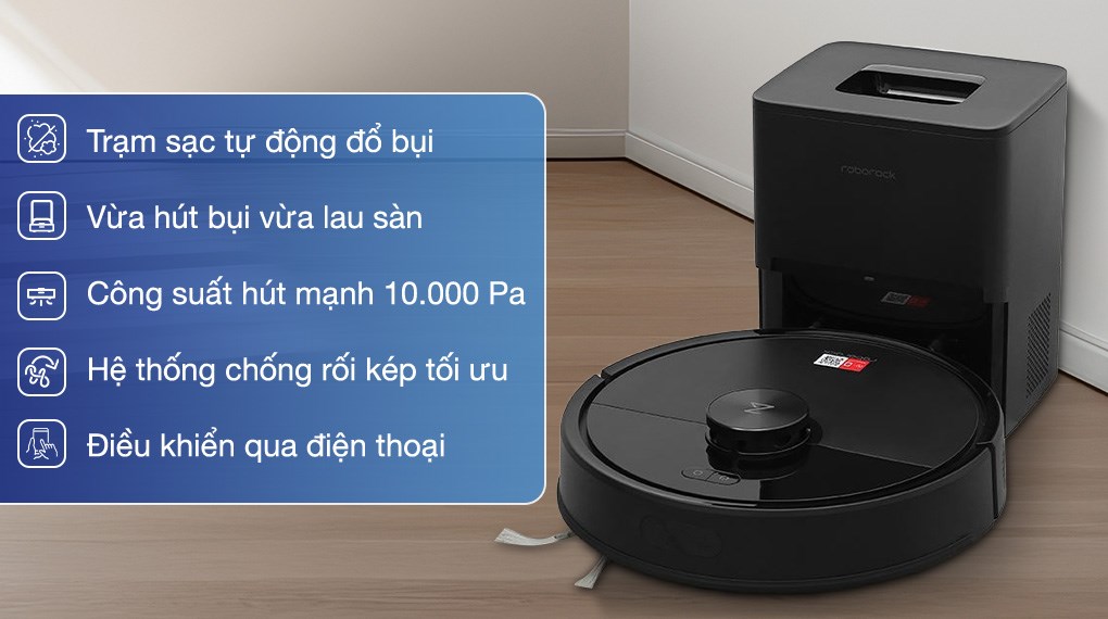 Robot hút bụi lau nhà Roborock Q7 TF+