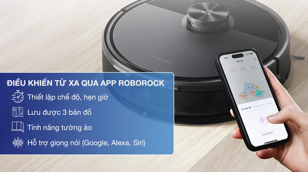 Robot hút bụi lau nhà Roborock Q7 TF+