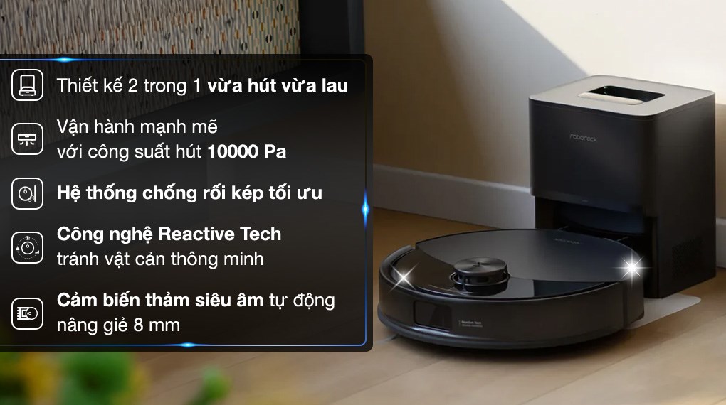 Robot hút bụi lau nhà Roborock Q10 PF+