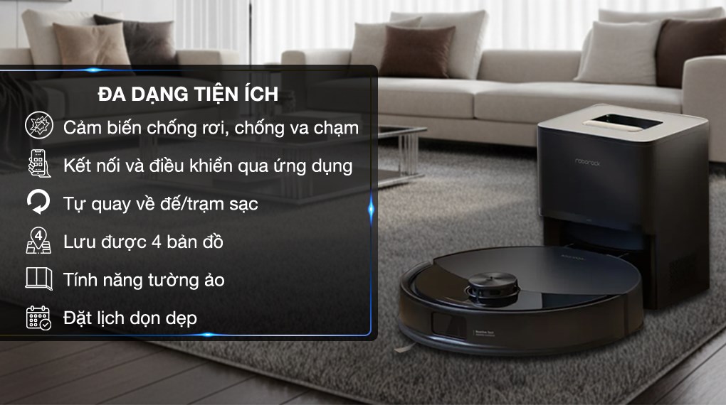 Robot hút bụi lau nhà Roborock Q10 PF+