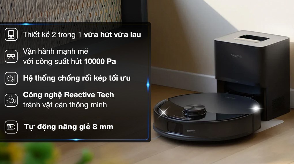 Robot hút bụi lau nhà Roborock Q10 PF+