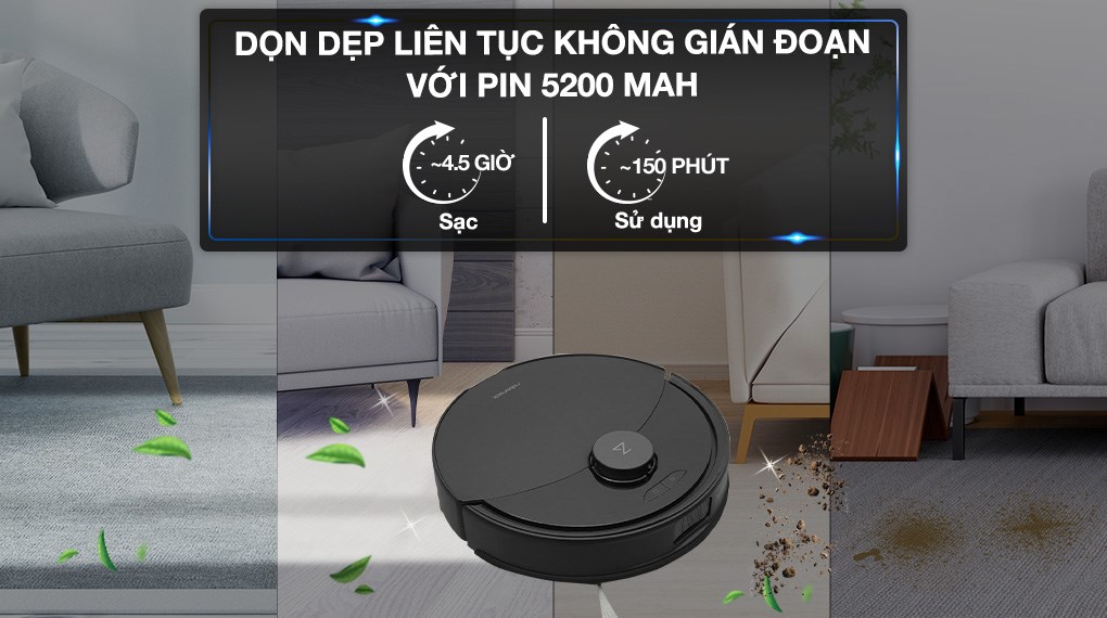 Robot hút bụi lau nhà Roborock Q10 PF+