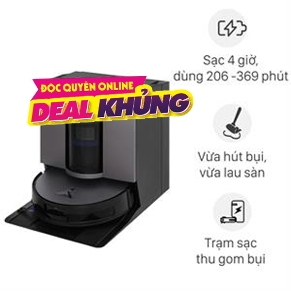 Robot hút bụi lau nhà Ecovacs X11 OMNICYCLONE