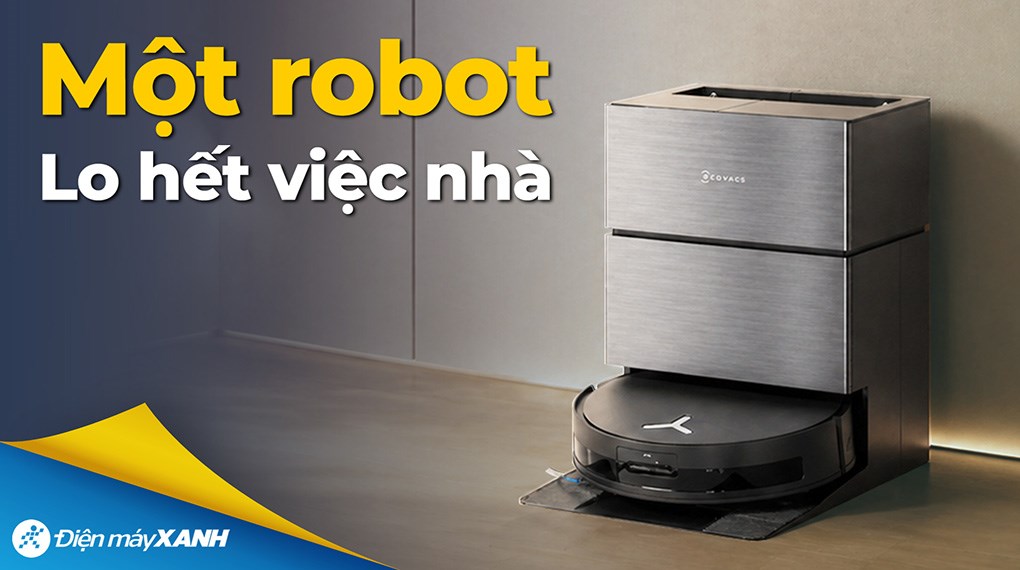 Robot hút bụi lau nhà Ecovacs Deebot X11 PRO OMNI